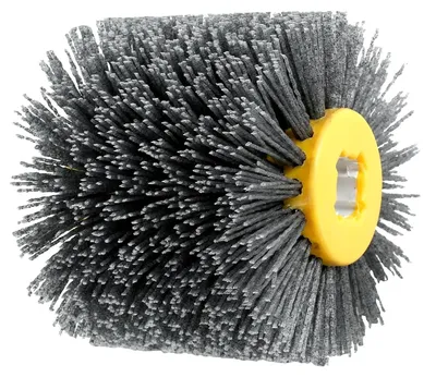 Imagen del producto de Cepillo abrasivo para madera, grano 320, de nylon, para amoladoras angulares y taladros, para desbarbado