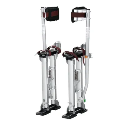 Produktbild von Arbeitsstelzen - Trockenbau - Höhenverstellbar - Aluminium - 103 kg Tragfähigkeit - Malerstelzen - Fußgröße 27-29 cm