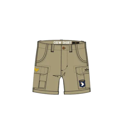Produktbild von Alpha Industries Crew Short Patch Herren Shorts 186209 sand 30