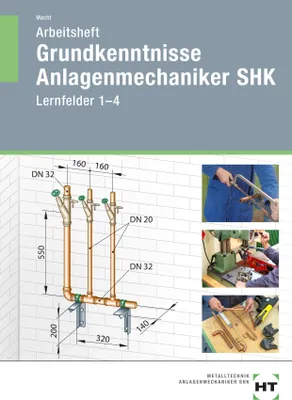 Produktbild von Arbeitsheft Grundkenntnisse Anlagenmechaniker SHK