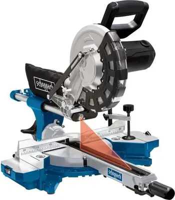 Produktbild von Kapp- und Gehrungssäge SCHEPPACH HM254, 255 mm, 2000W, 2 Sägeblätter (48 & 60 Zähne)