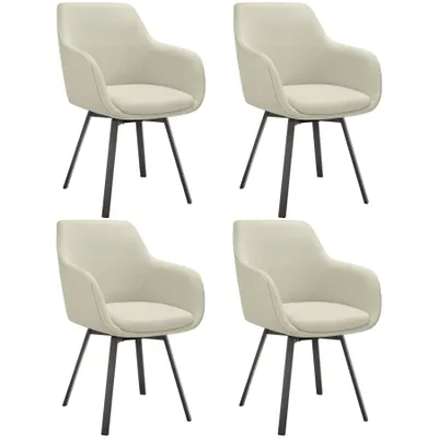 Obrázek produktu pro tectake® Otočné křeslo Alicon čalouněné 57 x 59 x 88 cm