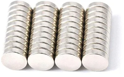 Produktbild von Magnetstifte 40er Pack, 10 x 3 mm, 2,3 KG Haltbarkeit, für Whiteboards, Schultafeln, Pinnwände