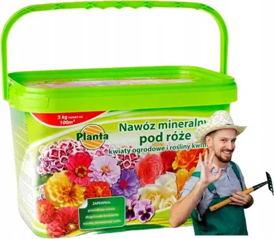 Obrázok produktu pre Minerálne hnojivo na ruže a záhradné kvety 5 kg