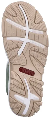 Produktbild von Rieker Damen Sandale bunt Trekking Outdoor gepolstert 68866, Größe:39 EU, Farbe:Blau