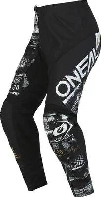 Obrázek produktu pro O'NEAL Pánské motokrosové kalhoty Element Attack , černá bílá, 34