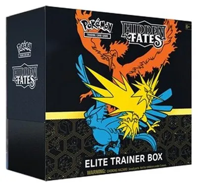 Produktbild von Pokemon Hidden Fates Elite Trainer Box