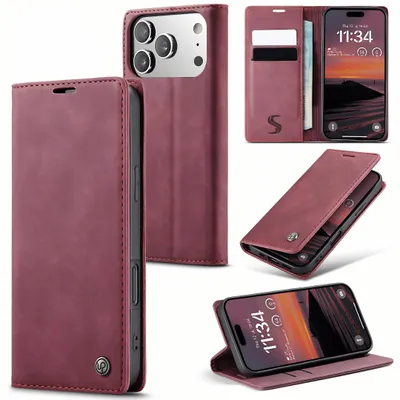 Produktbild von Hülle für Apple iPhone 18 Pro Klapphülle Schutzhülle Flipcase Tasche Book Cover