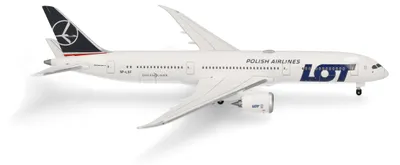 Flugzeugmodell Boeing 787-9 Dreamliner 1:500, Metall