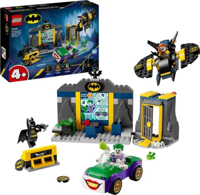 Obrázek produktu pro LEGO Batmanova jeskyně a Batman™, Batgirl™ a Joker™, Sada na stavění, 4 rok/roky, Plast, 184 kusů, 490 g