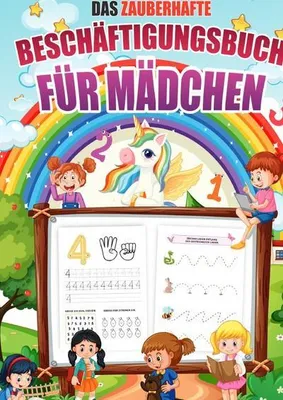 Produktbild von Das zauberhafte Beschäftigungsbuch für Mädchen