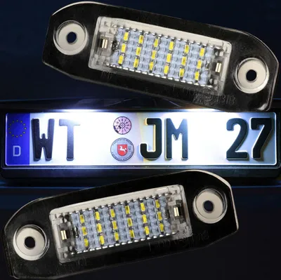 Produktbild von Led Kennzeichenbeleuchtung für VOLVO V70 | XC60 | XC70 | XC 90  |