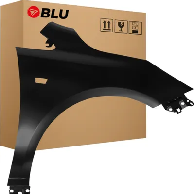 Produktbild von BLU Kotflügel Passend für Opel Corsa E Z20R Rechts Schwarz SaphirSchwarz | 2014-2019 | Vorderseite Vorne | Lackiert | Einbaufertig