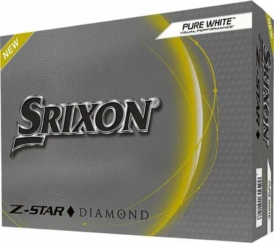 Obrázok produktu pre Srixon Z-Star Diamond Pure White Štandardná ponuka Golfové lopty