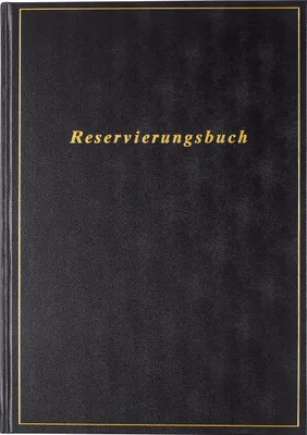 Produktbild von 2027 rido/idé BuchkalenderReservierung A4 swBalac