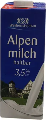 Image de Weihenstephan 11342 Weihenstephan Milch 3,5 % 12x 1,0 l