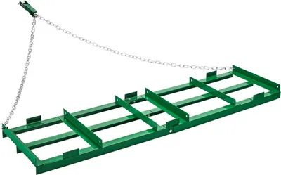 Produktbild von Wiesenschleppe Schleppegge - Rasentraktor Feldegge - Wiesen Egge 1830x500mm - Ideal für Rasenpflege und Ackerarbeit
