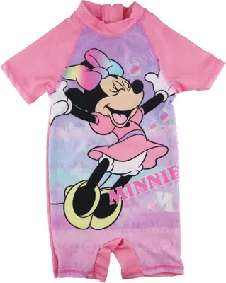 Produktbild von Disney Minnie Maus Kinder Badeanzug Schwimmanzug – 110/116