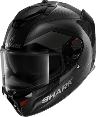 Image de Casque intégral SHARK SPARTAN GT PRO CARBON RITMO XS, gris/noir