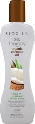 Produktbild von Biosilk Silk Therapy with Coconut Oil Leave in Treatment 167ml