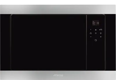 Produktbild von Smeg FMI320X2 Mikrowelle Schwarz, Edelstahl Grill-Mikrowelle Integriert 20 l 850 W
