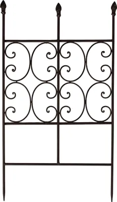 Produktbild von Rankgitter aus Metall 70,5 cm hoch Rankhilfe Pflanzen Pflanzenstütze Gartendeko