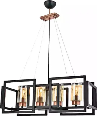 Zdjęcie produktu dla Lampa sufitowa elegancka lampa do jadalni salonu błyszczące szkło