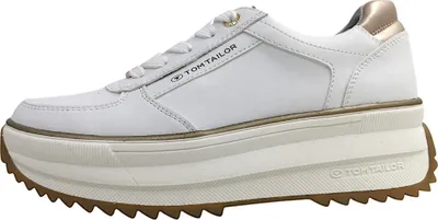 Image de Chaussures à lacets Tom Tailor blanches, taille 41