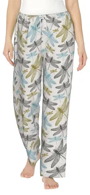 Produktbild von Bequeme Damenpyjamahose mit Libellenmuster