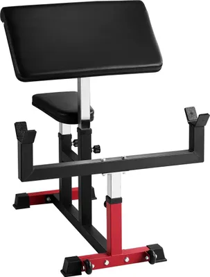 Obrázok produktu pre Kladka na biceps s nastaviteľnou lavicou Preacher Curl Domáca posilňovňa Vybavenie na činky