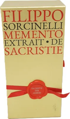 Produktbild von Filippo Sorcinelli Memento Extrait De Sacristie Sacristie Des Arbres 100 ml