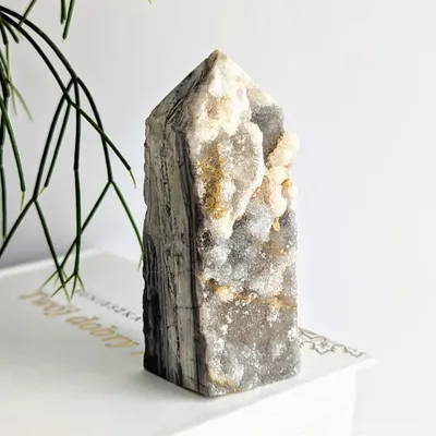 Produktbild von Sphalerit Zinkblende Turm Nr. 2 Naturstein Obelisk Kristallspitze