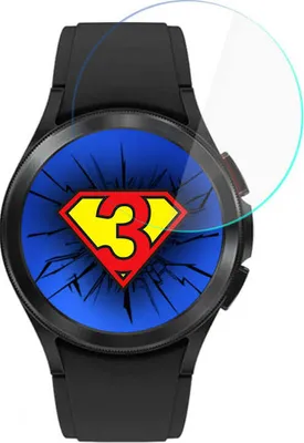 Imagen del producto de Protector para reloj 3MK, compatible con Galaxy Watch 4 Classic de 46 mm, 1 unidad