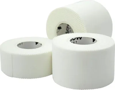 Obrázek produktu pro yellowSPORT yellowSPORTS TAPE - Tuhá páska pro tejpování - 2,5 cm x 9,1 m - bílá - 1 ks.