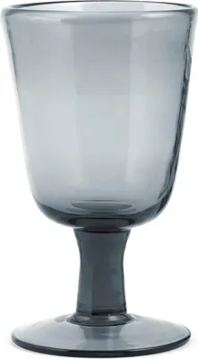 Produktbild von H&H Set mit 6 Gläsern aus Saturngrauglas, cl28
