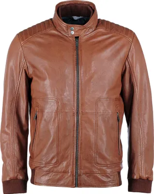 Produktbild von JCC Lederblouson 3102164 Herren cognac 56