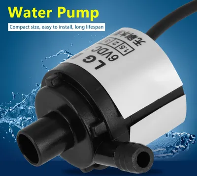 Obrázek produktu pro 1ks Ultra tiché mini DC 12V 5W bezkartáčové ponorné vodní čerpadlo 2,5m zvedací hlava Domácí průmysl