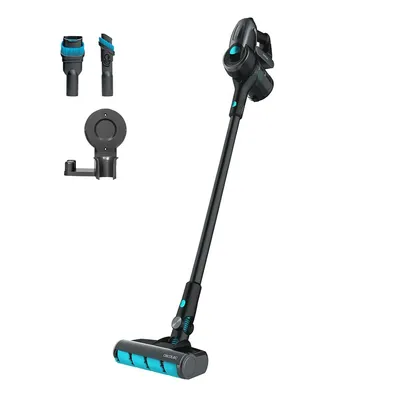 Produktbild von Cecotec Conga RockStar 1300 X-Treme, Stabstaubsauger, Beutellos, Schwarz, Blau, 0,6 l, Trocken, Zyklonal