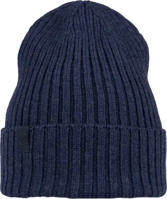 Image de Buff Norval Merino Hat Beanie 12424271710, casquette, unie, bleu foncé