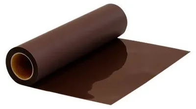 Produktbild von Plottermarie Plotterfolie Flex S für kreative Veredelungen – Plotterfolie für Textildruck, T-Shirts, Baumwolle, Polyester & Plotterprojekte Medium Brown 100 x 50 cm
