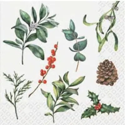 Produktbild von Stewo 2572 6102 60 Weihnachts Lunchservietten - 33 x 33 cm, 20 Stück