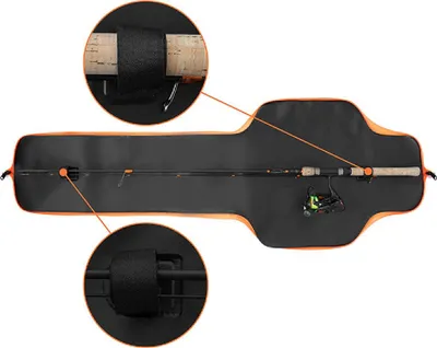 Produktbild von DELPHIN Rutentasche Delphin SpinCASE EVA 130cm