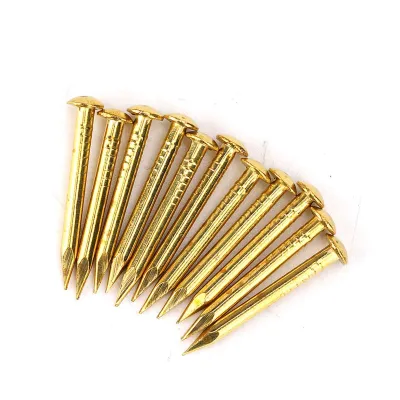Obrázok produktu pre 100 kusov okrúhlych skrutiek s mosadznou hlavou, príslušenstvo pre nábytkové závesy, 22 mm (dĺžka 22 mm, hrubšie)