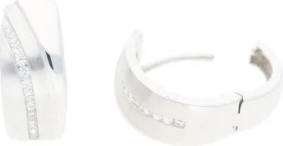 Produktbild von JuwelmaLux Creolen 925 Silber mit Zirkonia JL20-06-0705