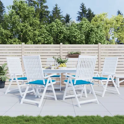 Produktbild von The Living Store Gartenstuhl-Kissen 6 Stk. Blau 50x50x3 cm Oxford-Gewebe