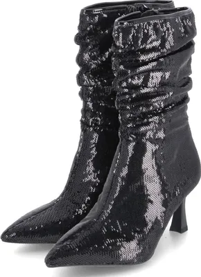 Produktbild von Tamaris Damen Stiefeletten Schwarz Textil-Synthetik-Mix Größe: 35