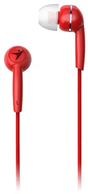 Productafbeelding van GENIUS hoofdtelefoon met microfoon, model HS-M320, rood