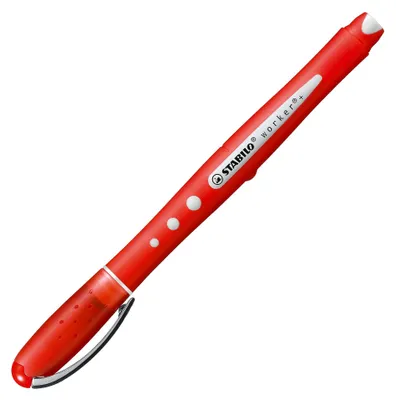 Image de Roller - STABILO worker+ coloré - moyen - stylo simple - rouge