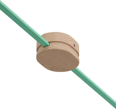 Produktbild von Creative Cables Ovale 2 Filé System Deckenrosette Golden  Golden One Size