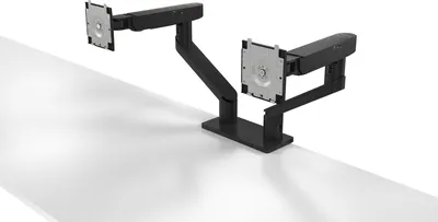 Obrázek produktu pro Dell Dual Monitor Arm - MDA20 - montážní sada - nastavitelné rameno - pro 2 LCD displeje - černá - velikost obrazovky: 48,3-68,6 cm (19"-27")
